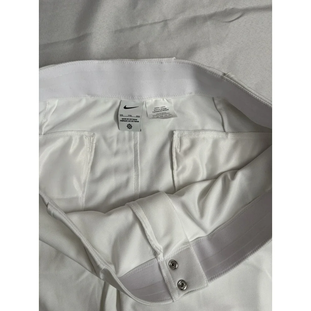 NEW Nike Vapor Select Pro Baseball Pants Men's XXLarge White Black FZ1369-100